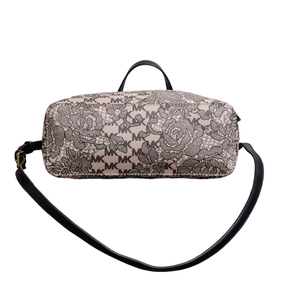 Michael Kors Emry Logo Lace MD Crossbody - Picture 4 of 8
